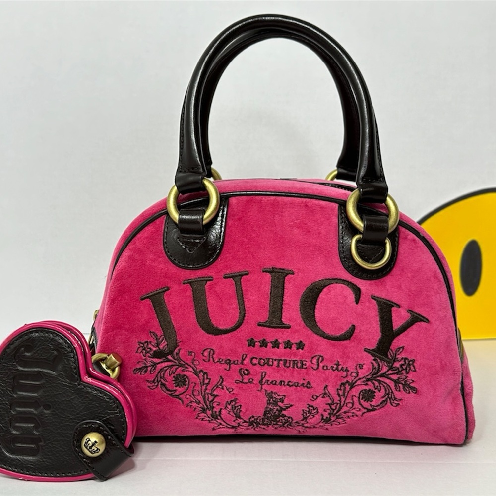 Juicy Couture Y2K Bowler Bag Barbiecore